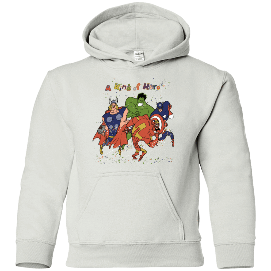 Sweatshirts White / YS A kind of heroes Youth Hoodie