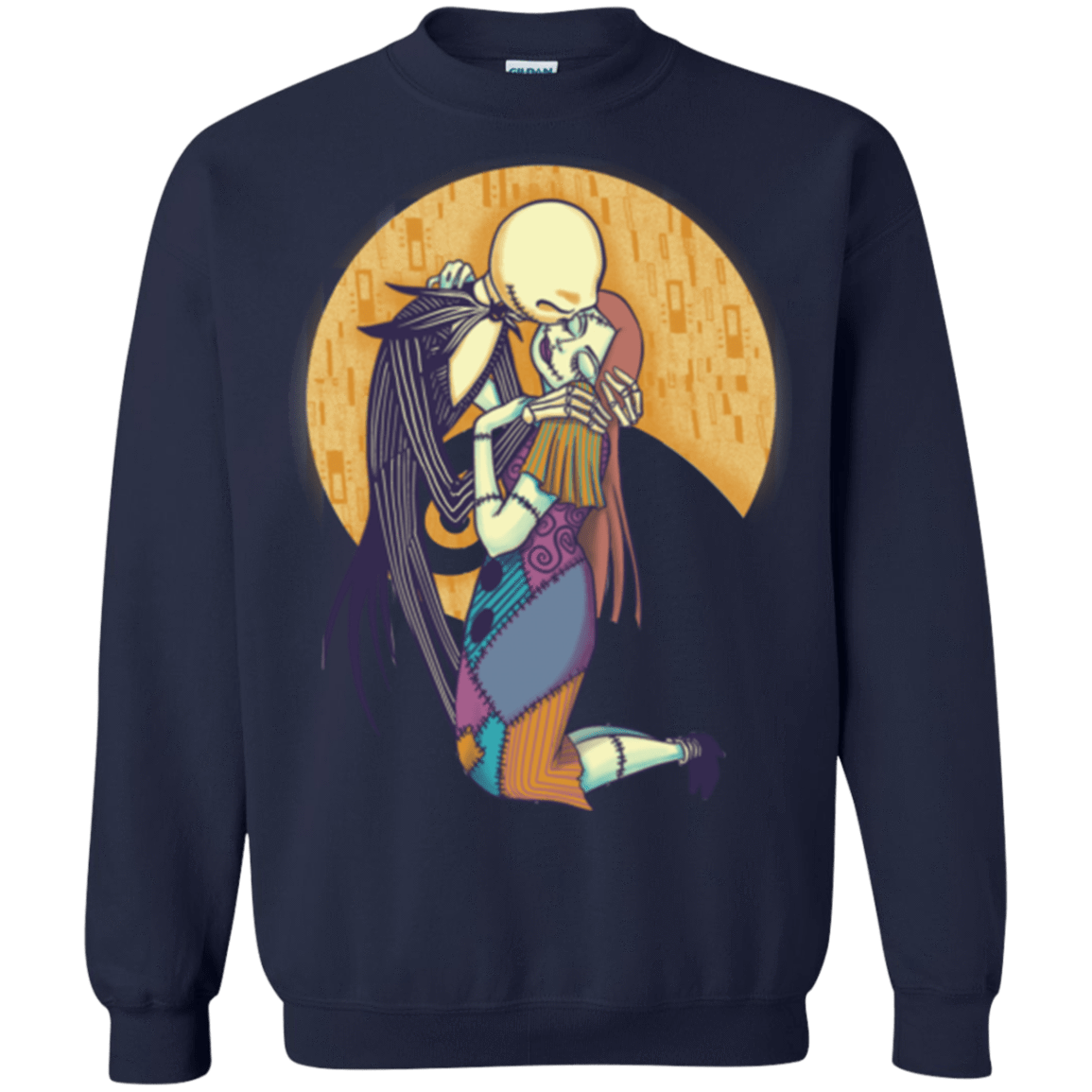 Sweatshirts Navy / Small A Kiss Before Christmas Crewneck Sweatshirt