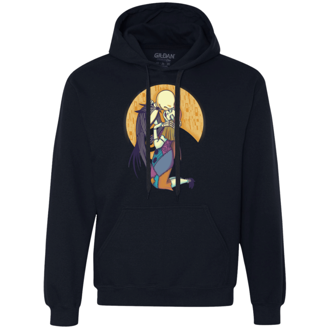 Sweatshirts Navy / Small A Kiss Before Christmas Premium Fleece Hoodie