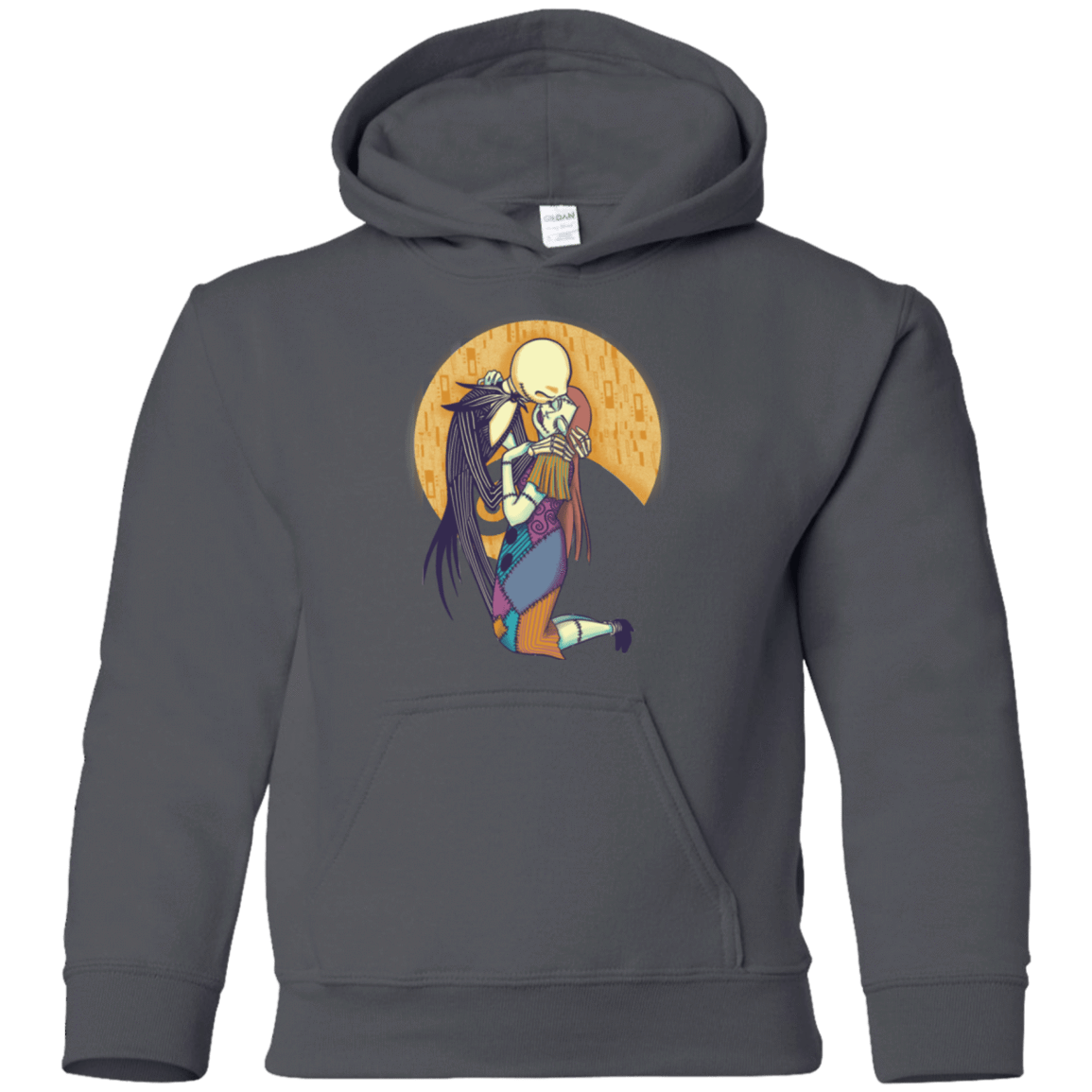 Sweatshirts Charcoal / YS A Kiss Before Christmas Youth Hoodie