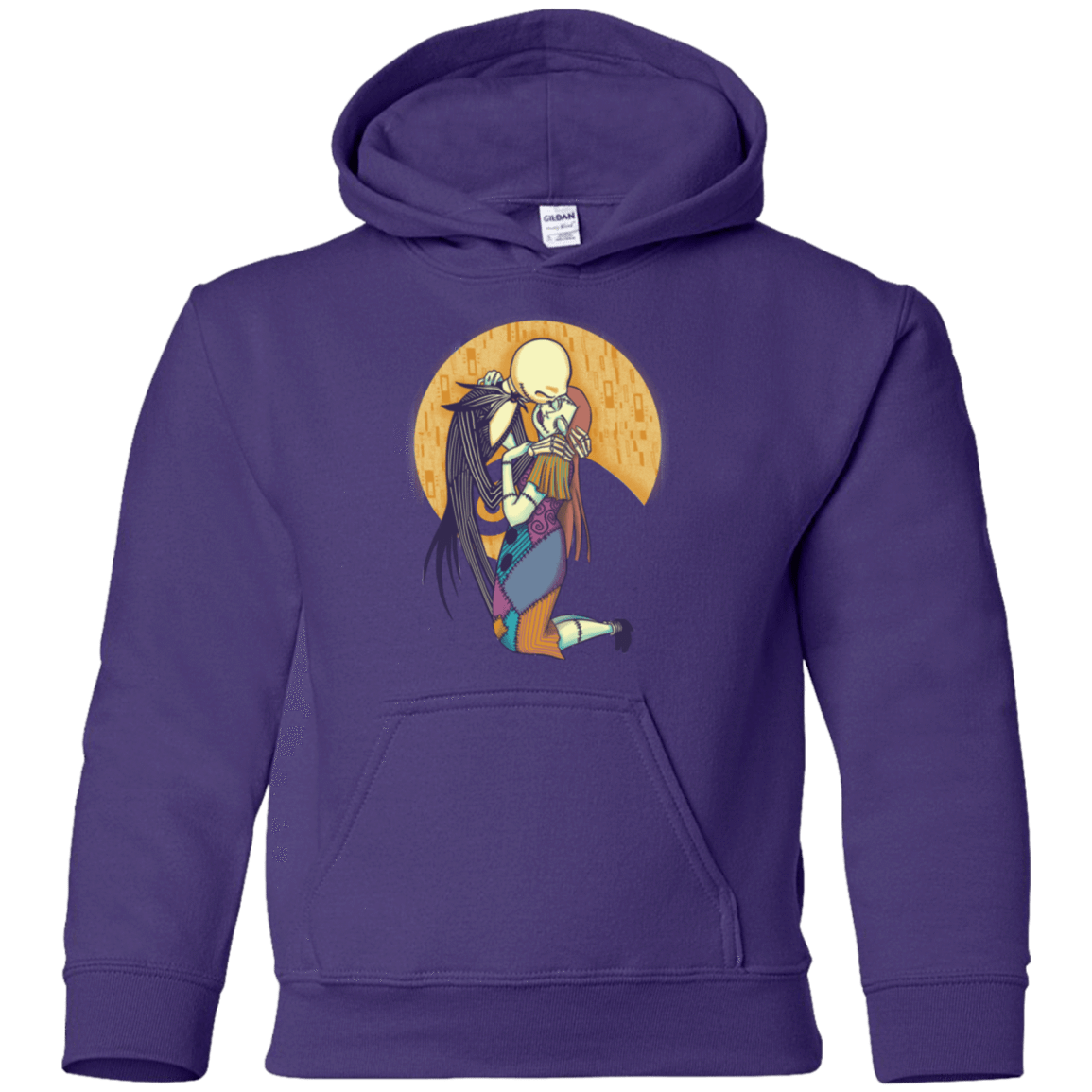 Sweatshirts Purple / YS A Kiss Before Christmas Youth Hoodie
