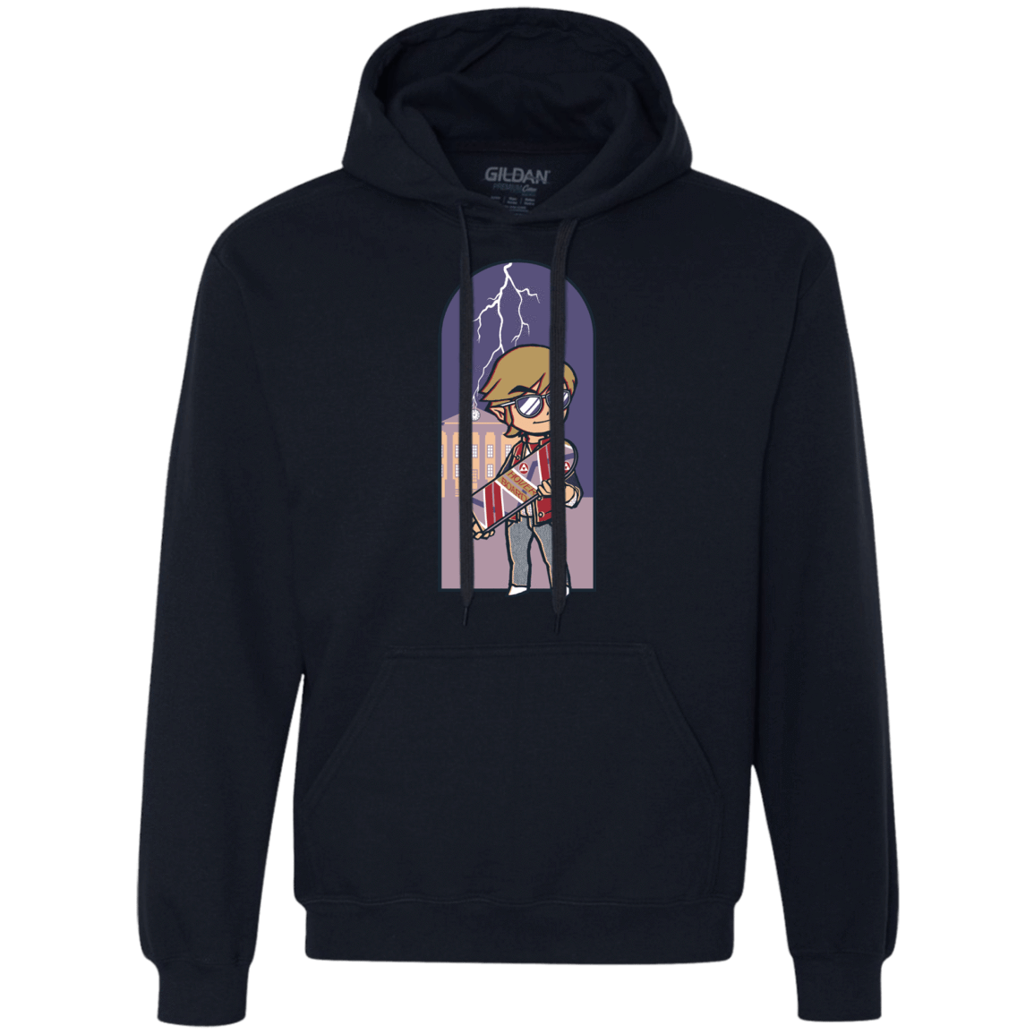 Sweatshirts Navy / Small A Link to The Future Premium Fleece Hoodie