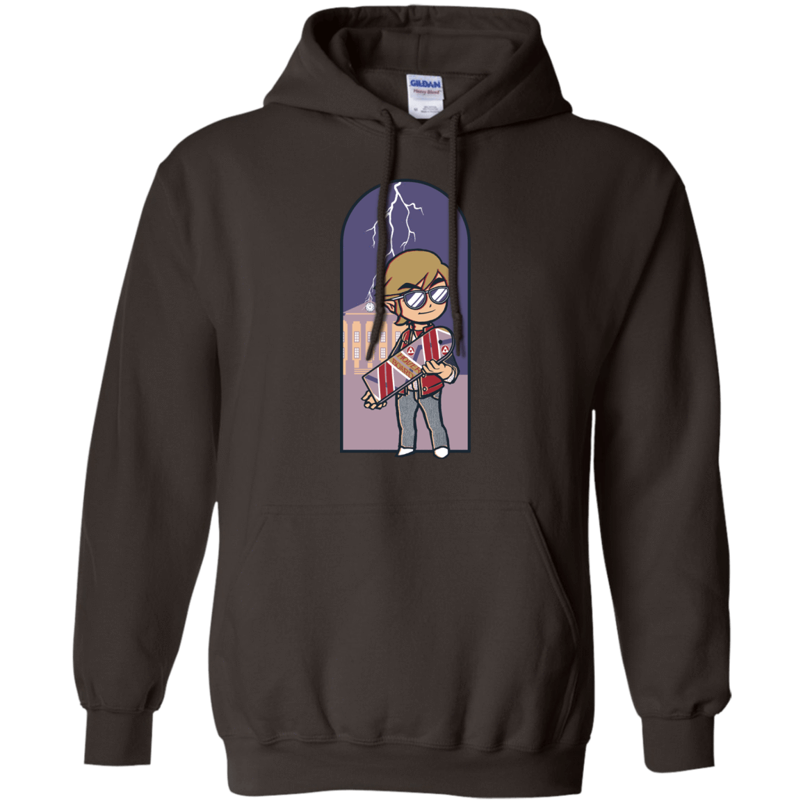 Sweatshirts Dark Chocolate / Small A Link to The Future Pullover Hoodie