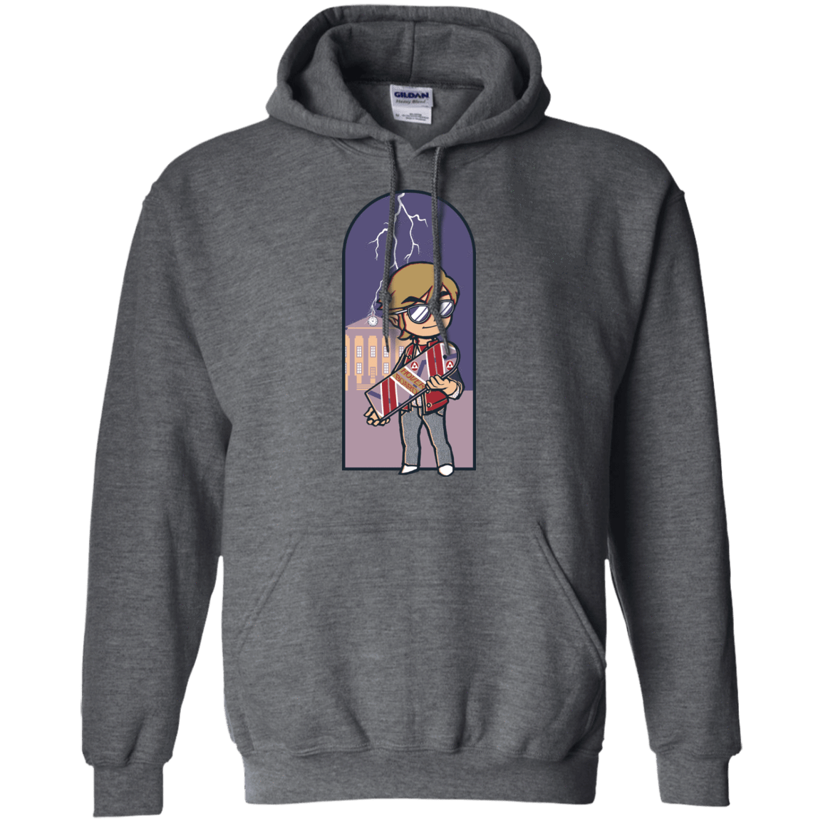 Sweatshirts Dark Heather / Small A Link to The Future Pullover Hoodie