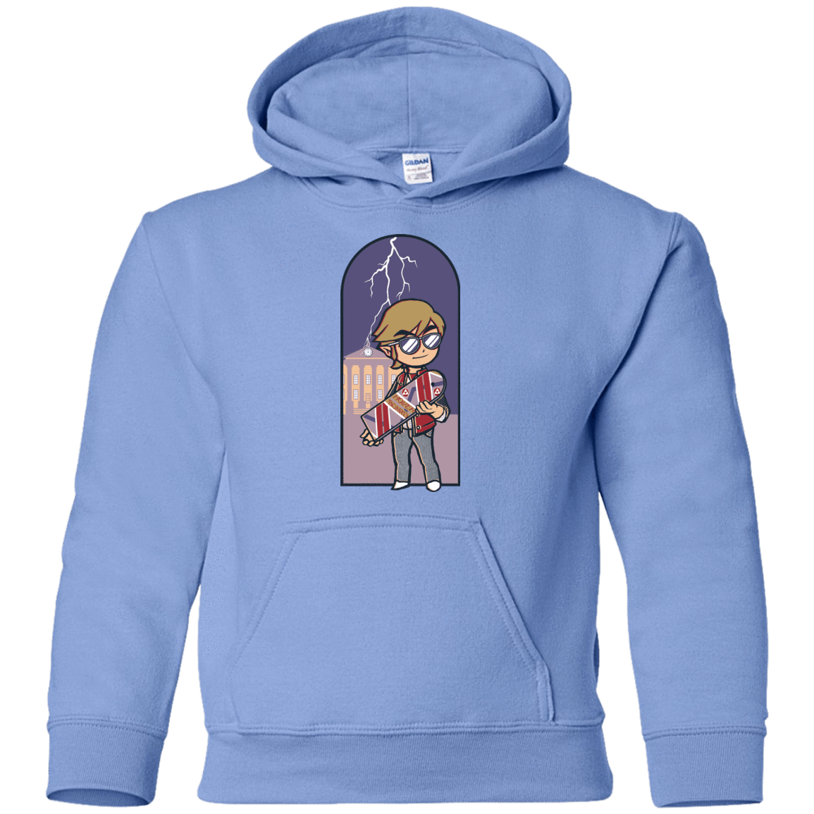 Sweatshirts Carolina Blue / YS A Link to The Future Youth Hoodie