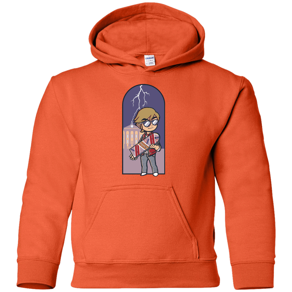 Sweatshirts Orange / YS A Link to The Future Youth Hoodie