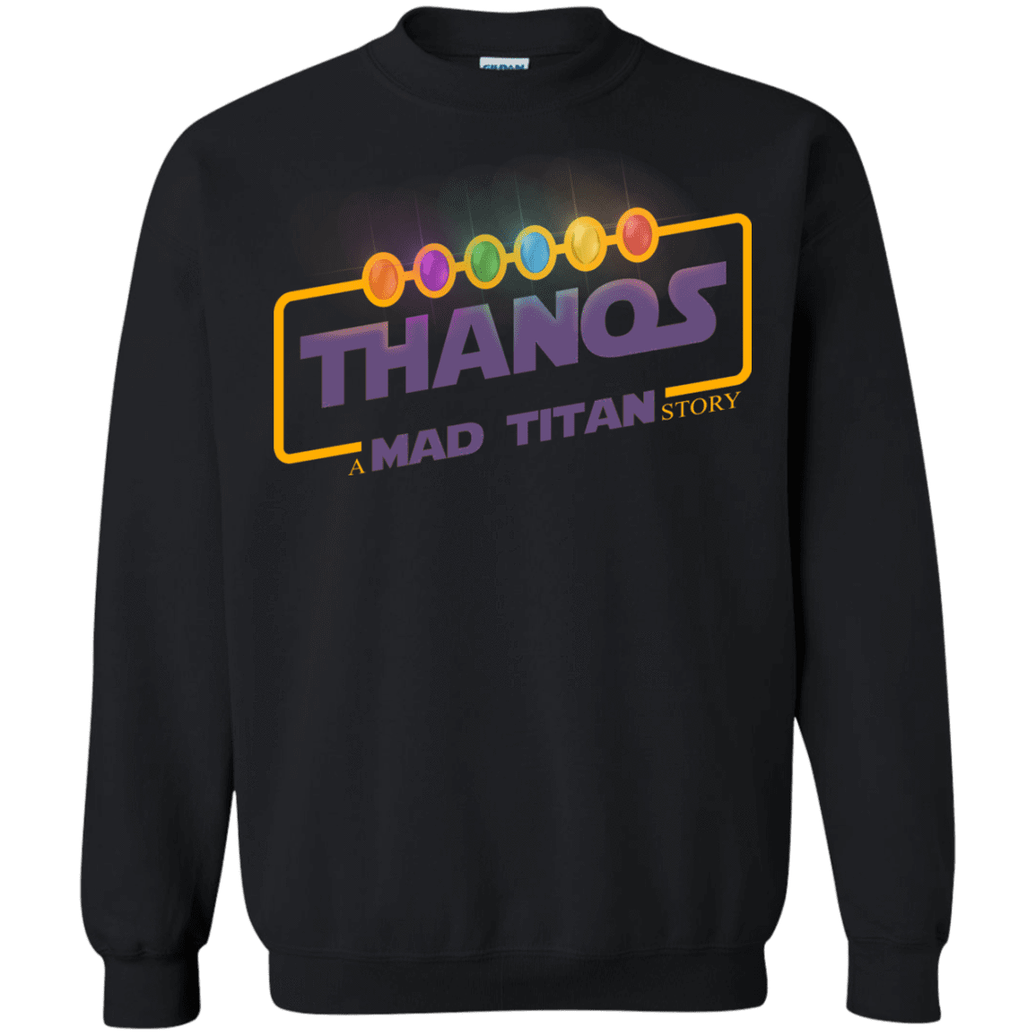 Sweatshirts Black / S A Mad Titan Story Crewneck Sweatshirt