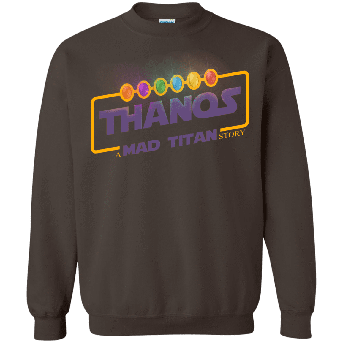 Sweatshirts Dark Chocolate / S A Mad Titan Story Crewneck Sweatshirt