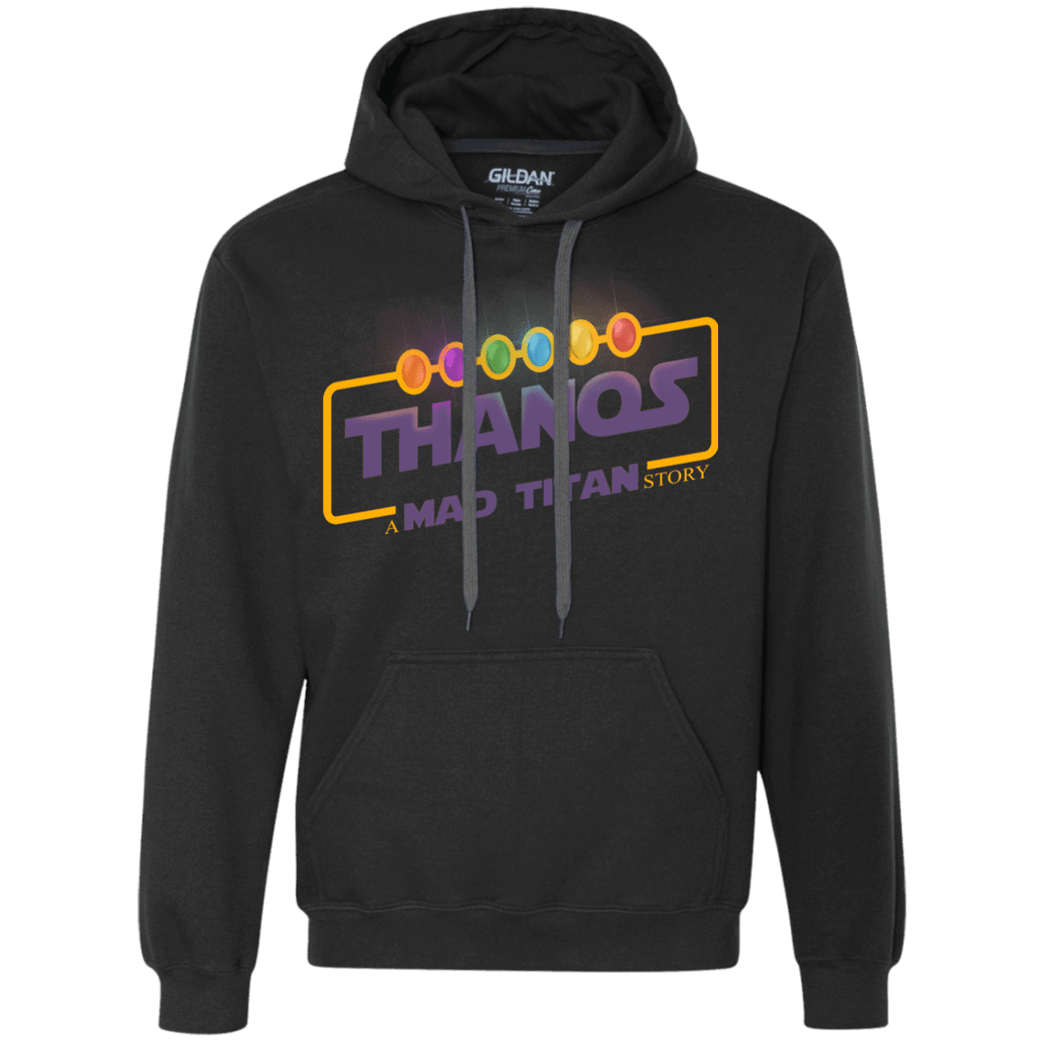 Sweatshirts Black / S A Mad Titan Story Premium Fleece Hoodie