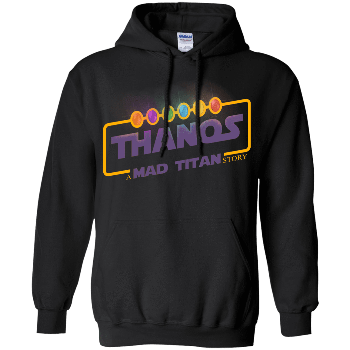 Sweatshirts Black / S A Mad Titan Story Pullover Hoodie