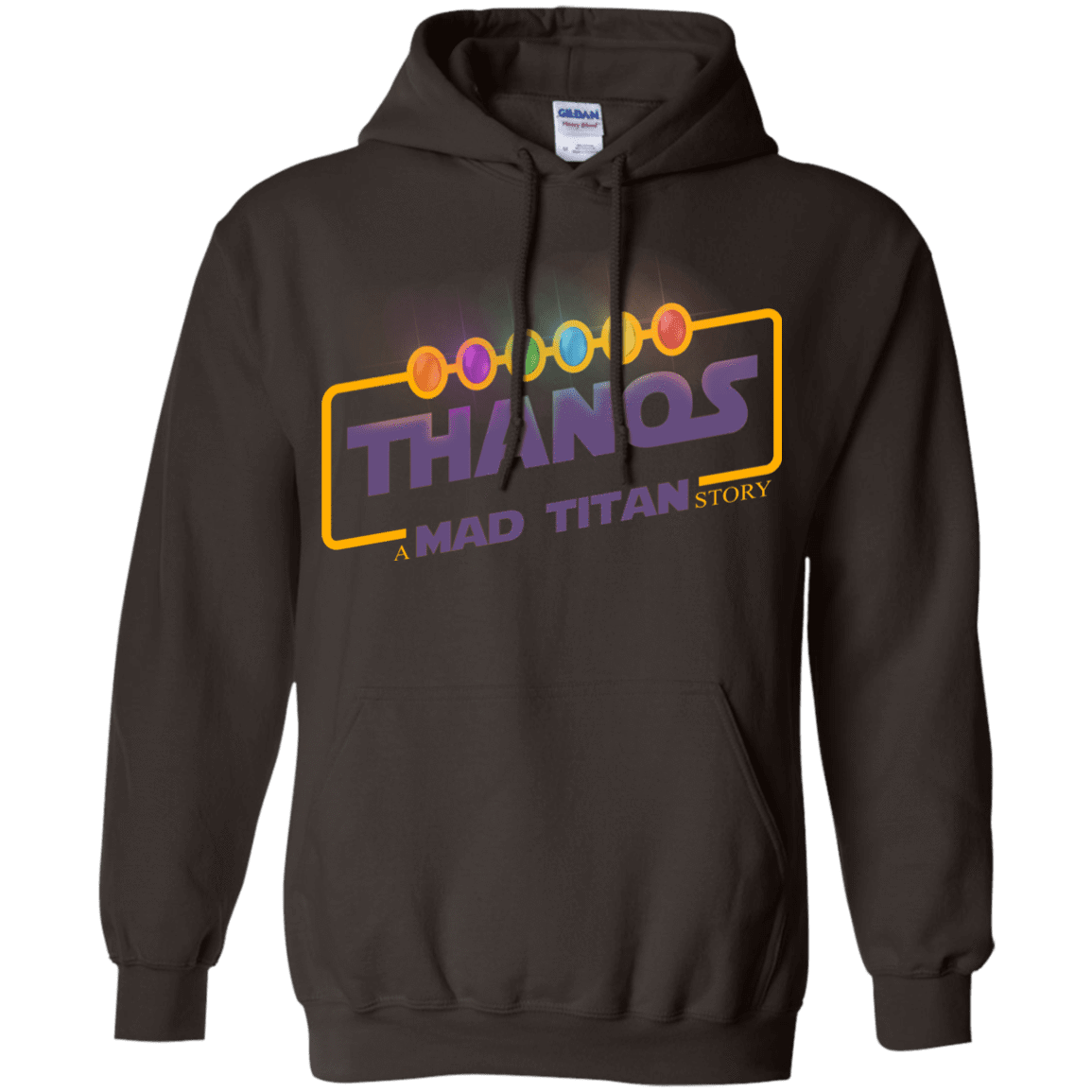Sweatshirts Dark Chocolate / S A Mad Titan Story Pullover Hoodie