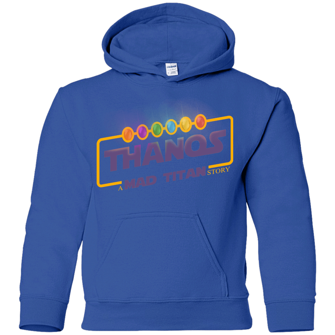 Sweatshirts Royal / YS A Mad Titan Story Youth Hoodie