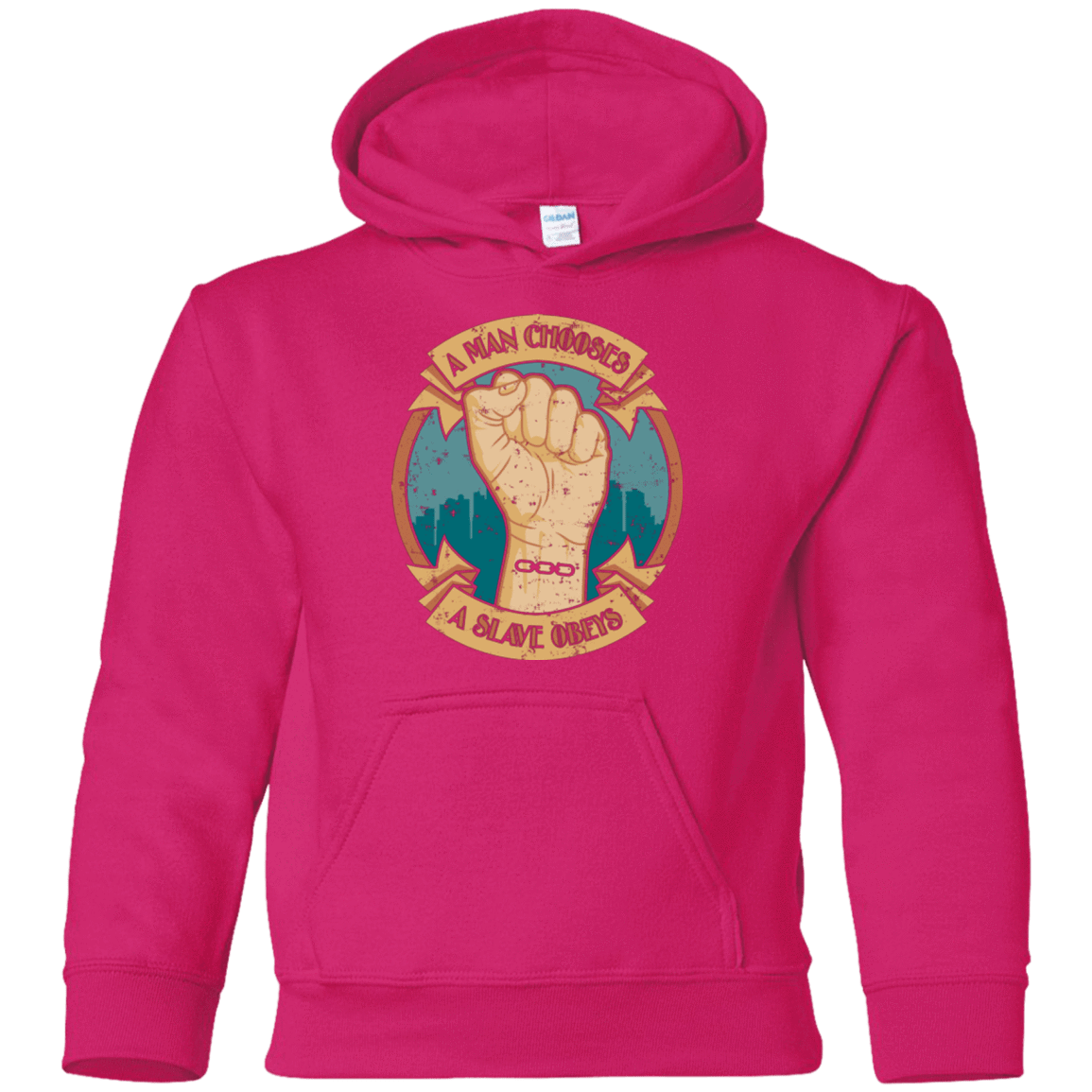 Sweatshirts Heliconia / YS A Man Chooses A Slave Obeys Youth Hoodie