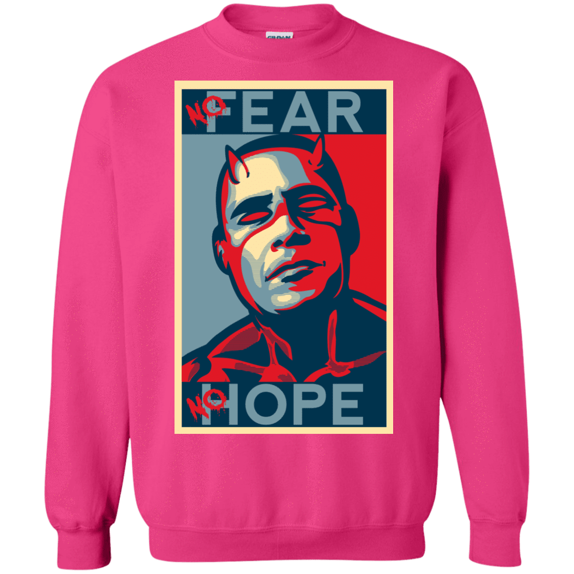 Sweatshirts Heliconia / S A man with no fear Crewneck Sweatshirt