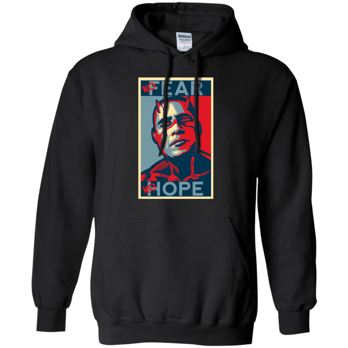 Sweatshirts Black / Small A man with no fear Pullover Hoodie