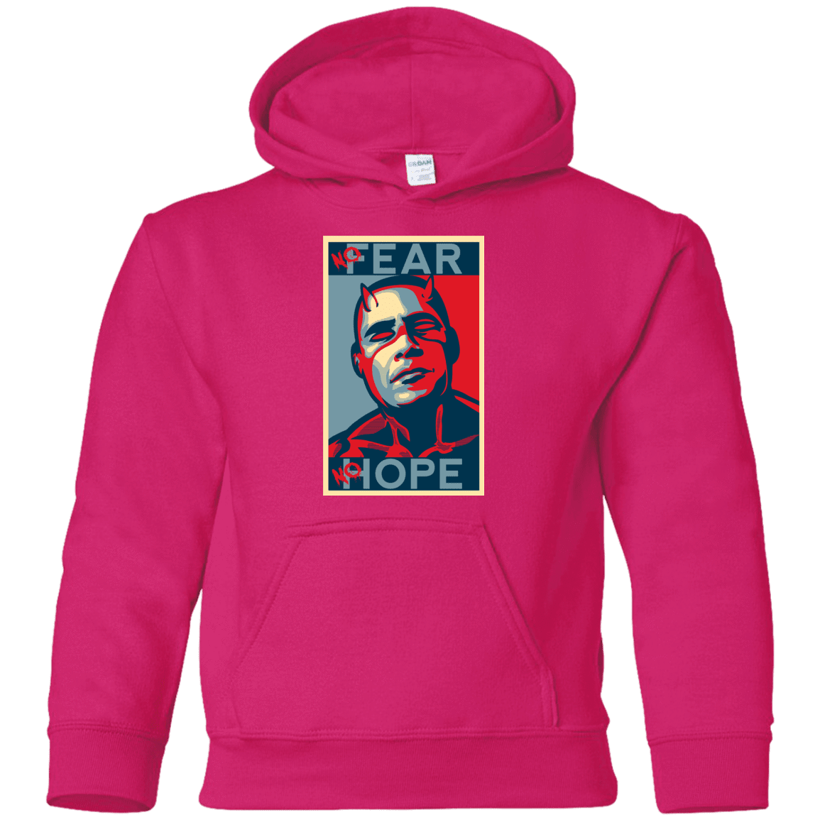 Sweatshirts Heliconia / YS A man with no fear Youth Hoodie