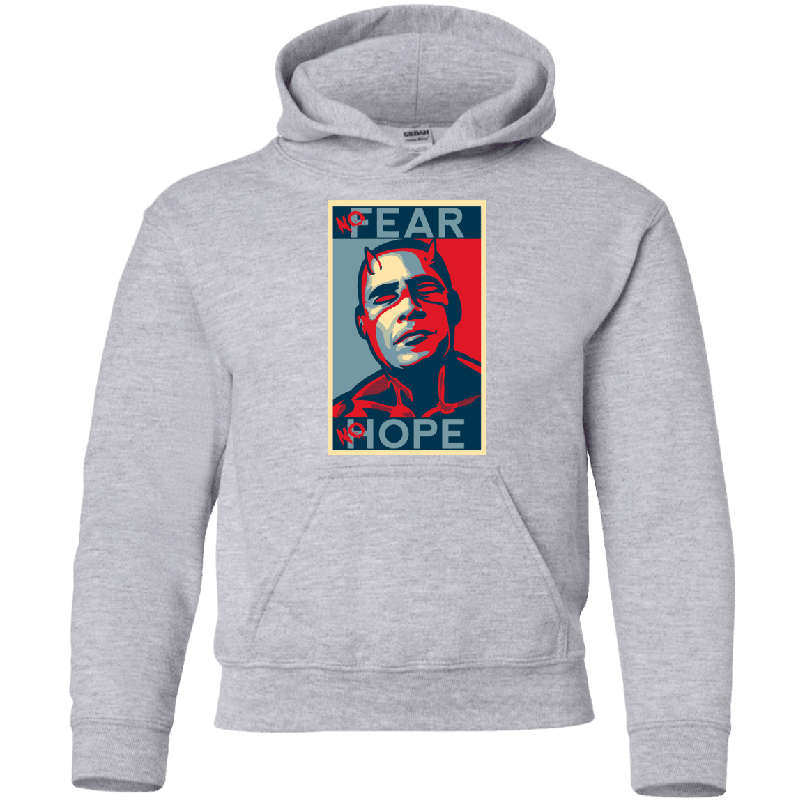 Sweatshirts Sport Grey / YS A man with no fear Youth Hoodie