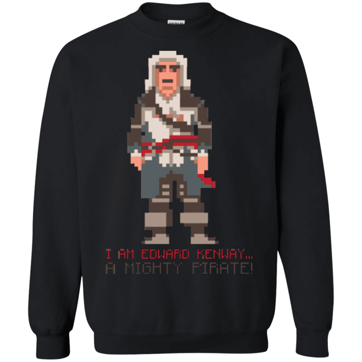 Sweatshirts Black / Small A Mighty Pirate Crewneck Sweatshirt