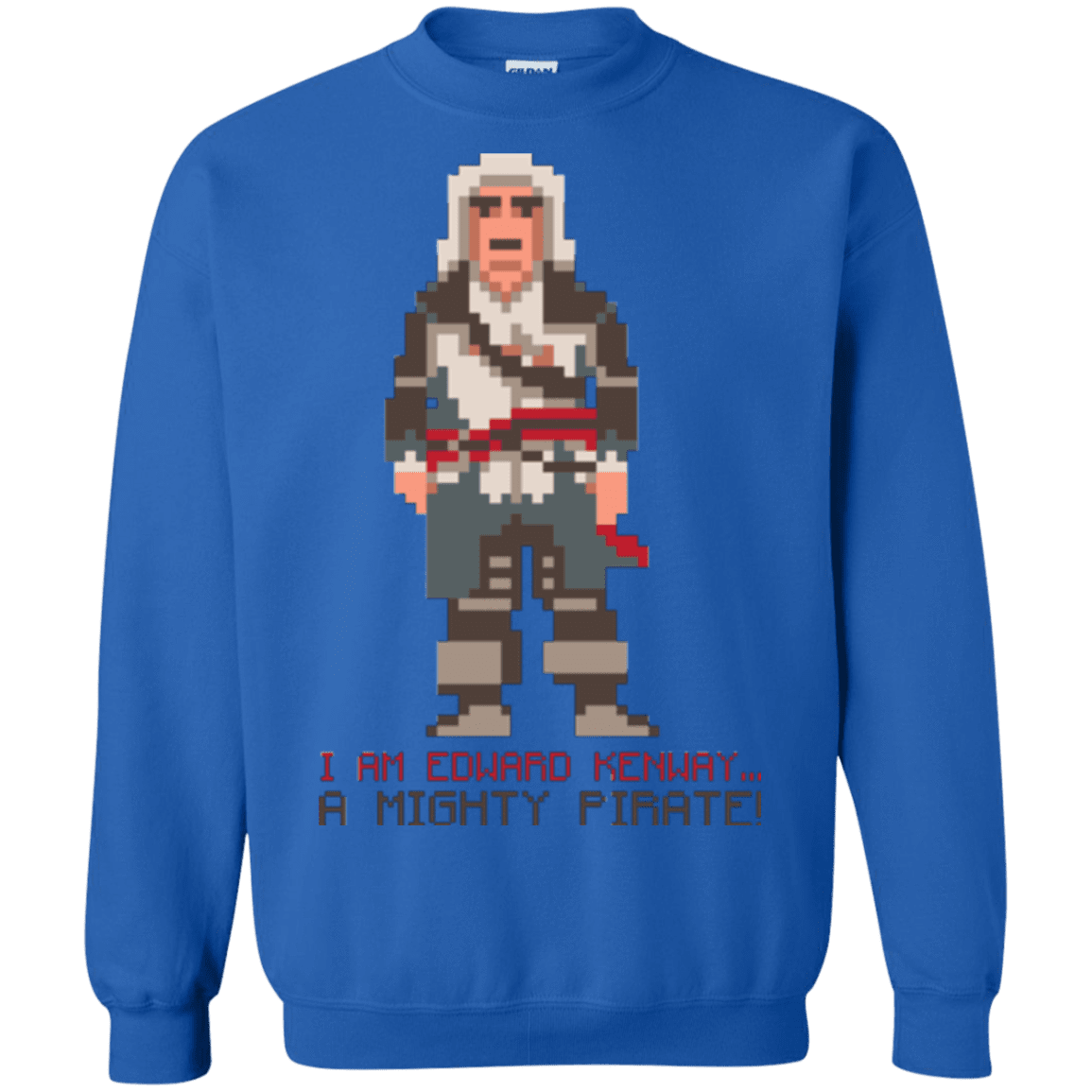 Sweatshirts Royal / Small A Mighty Pirate Crewneck Sweatshirt
