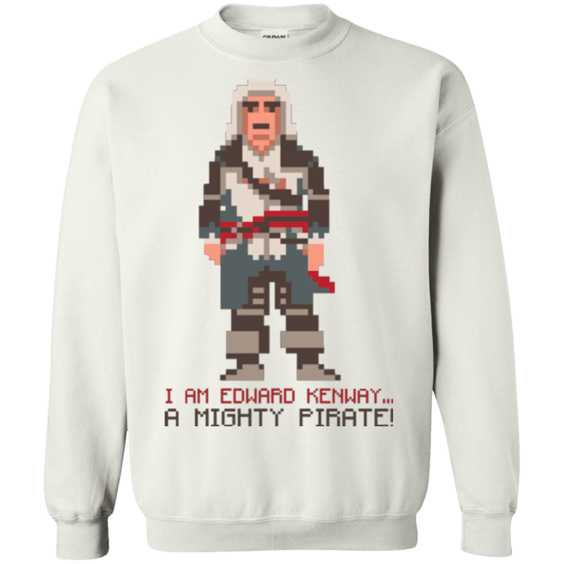 Sweatshirts White / Small A Mighty Pirate Crewneck Sweatshirt