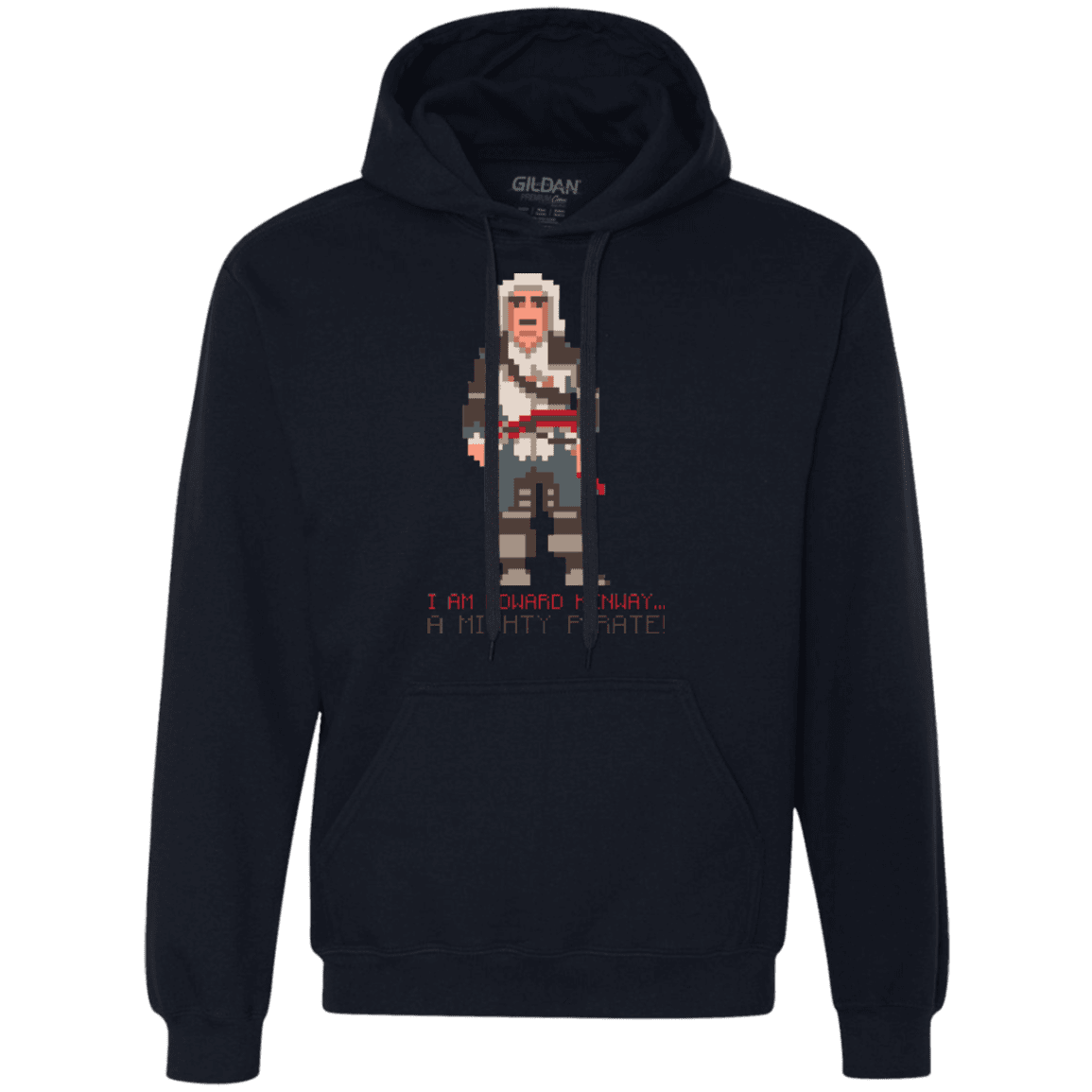 A Mighty Pirate Premium Fleece Hoodie