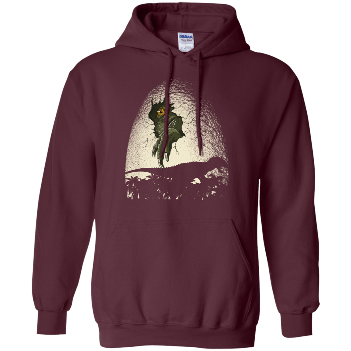 Sweatshirts Maroon / S A Nightmare is Born Pullover Hoodie