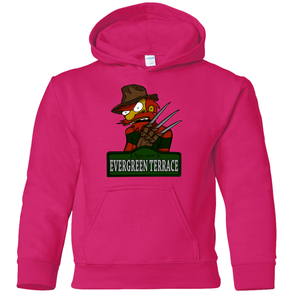 Sweatshirts Heliconia / YS A Nightmare on Springfield Sin Tramas Youth Hoodie