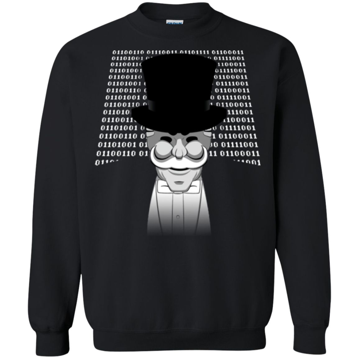 Sweatshirts Black / Small A One Or A Zero Crewneck Sweatshirt