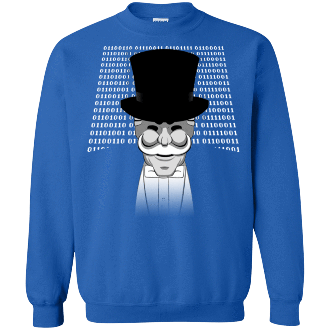 Sweatshirts Royal / Small A One Or A Zero Crewneck Sweatshirt