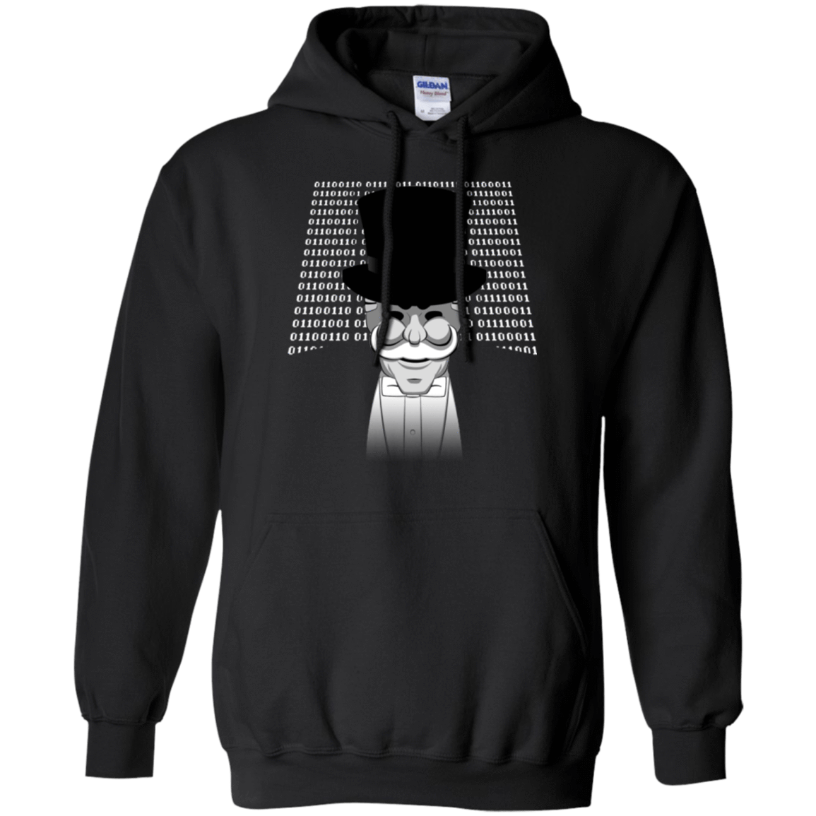 Sweatshirts Black / Small A One Or A Zero Pullover Hoodie