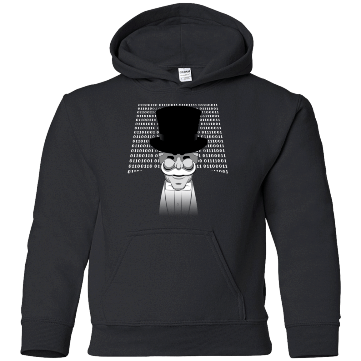 Sweatshirts Black / YS A One Or A Zero Youth Hoodie