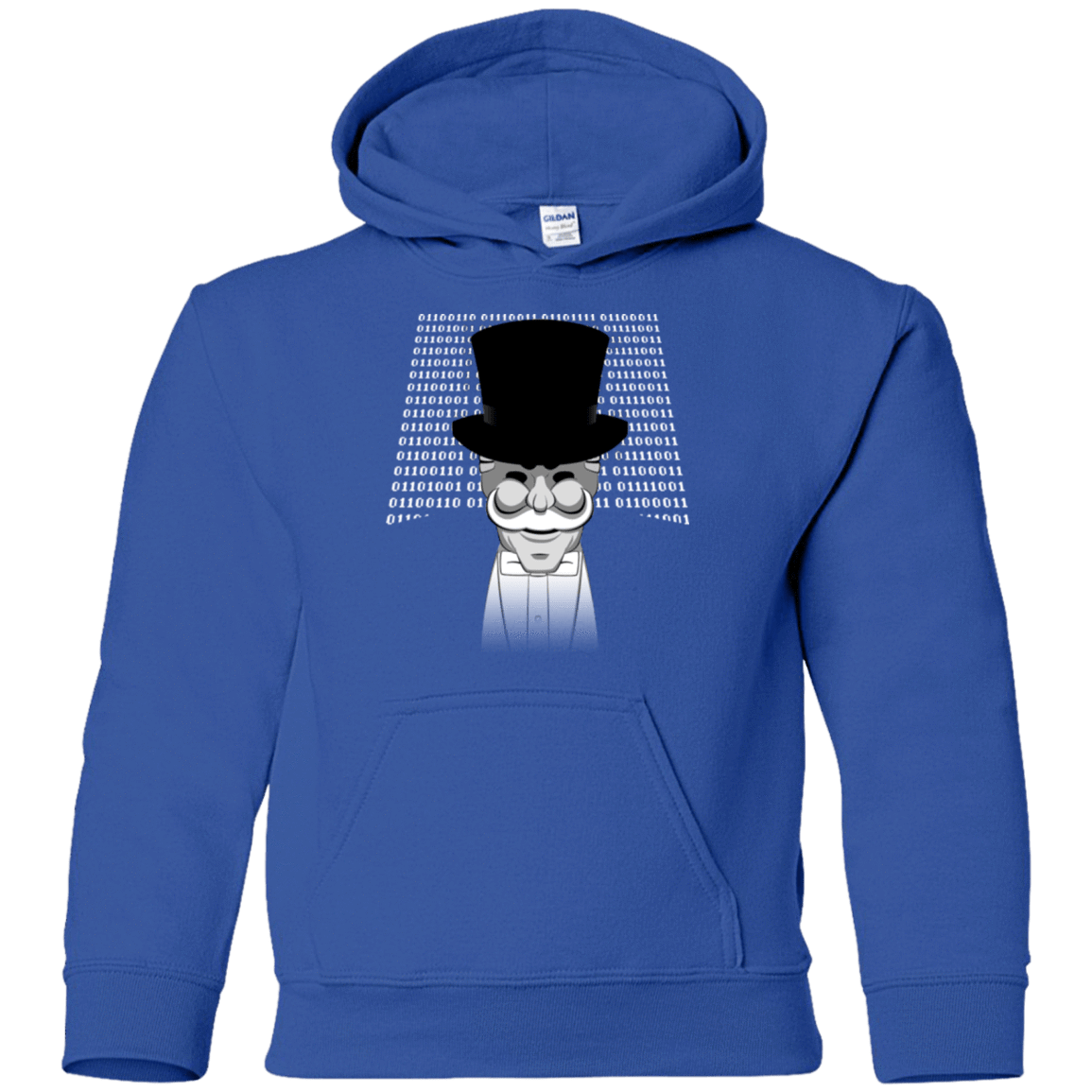 Sweatshirts Royal / YS A One Or A Zero Youth Hoodie