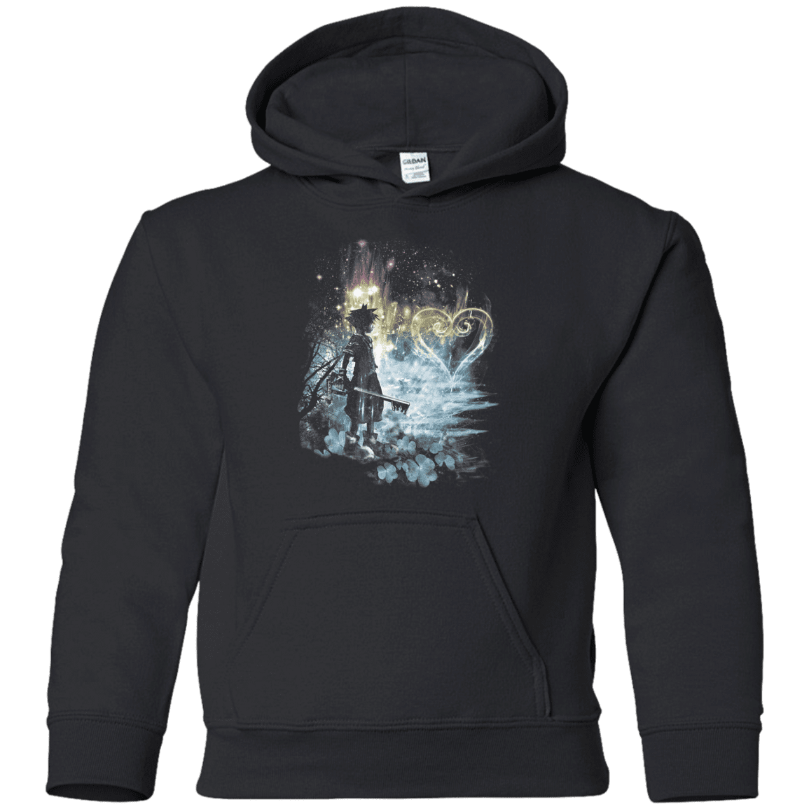 Sweatshirts Black / YS A Path to the Heart Youth Hoodie