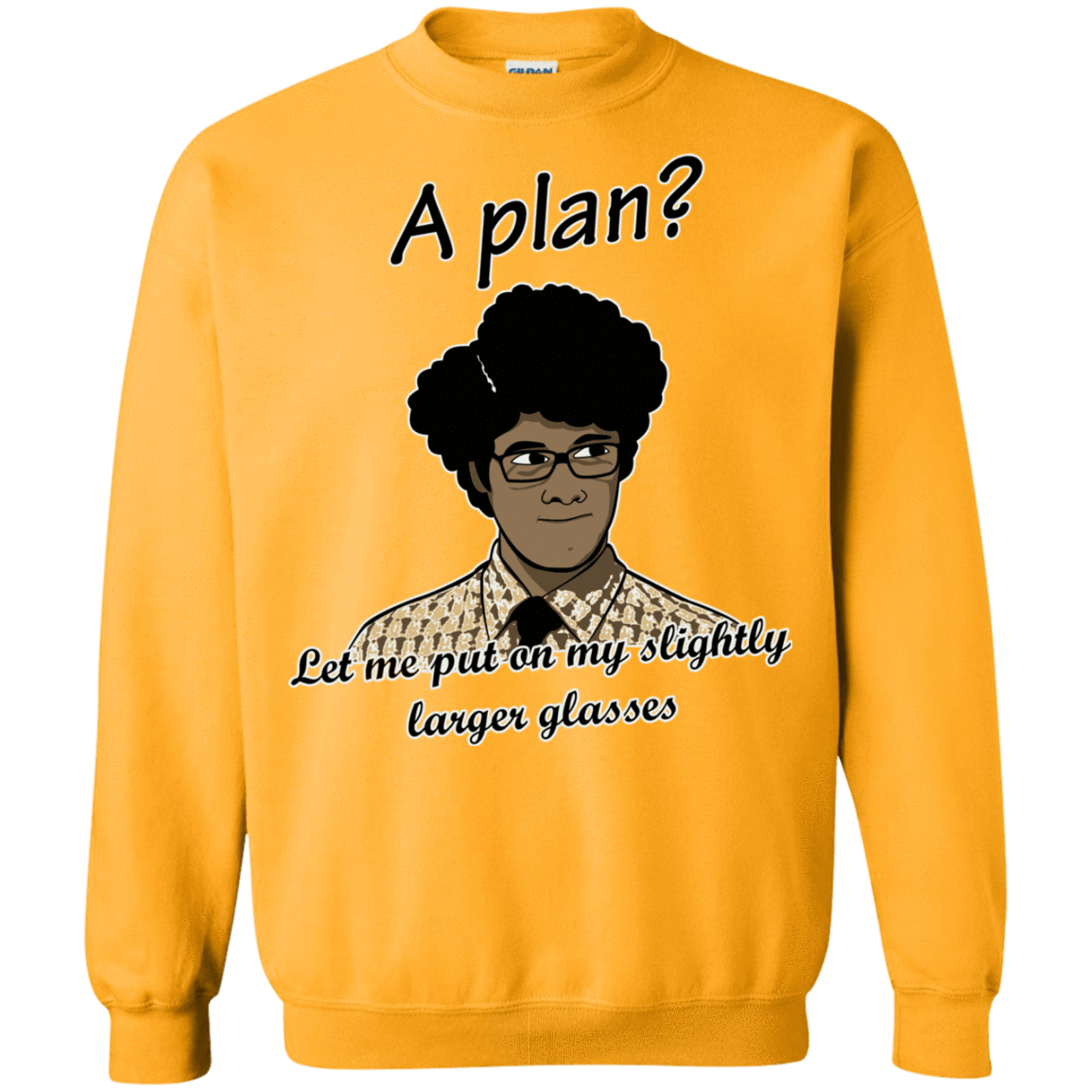Sweatshirts Gold / Small A Plan Crewneck Sweatshirt
