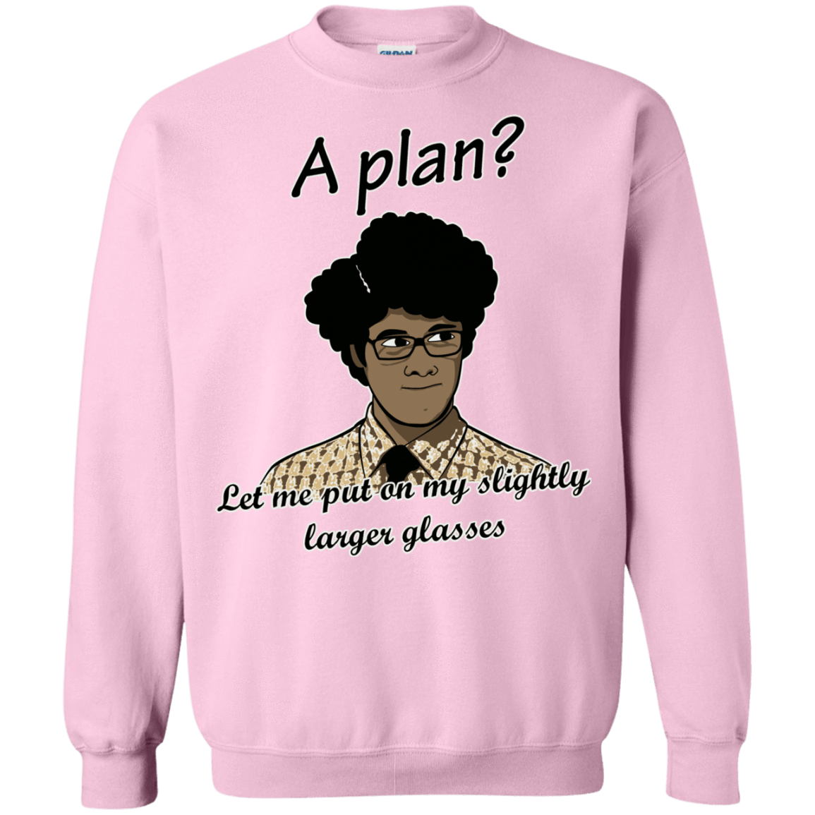 Sweatshirts Light Pink / Small A Plan Crewneck Sweatshirt