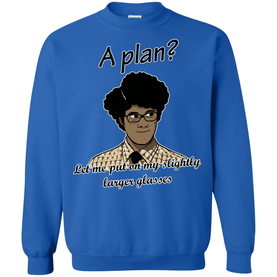 Sweatshirts Royal / Small A Plan Crewneck Sweatshirt