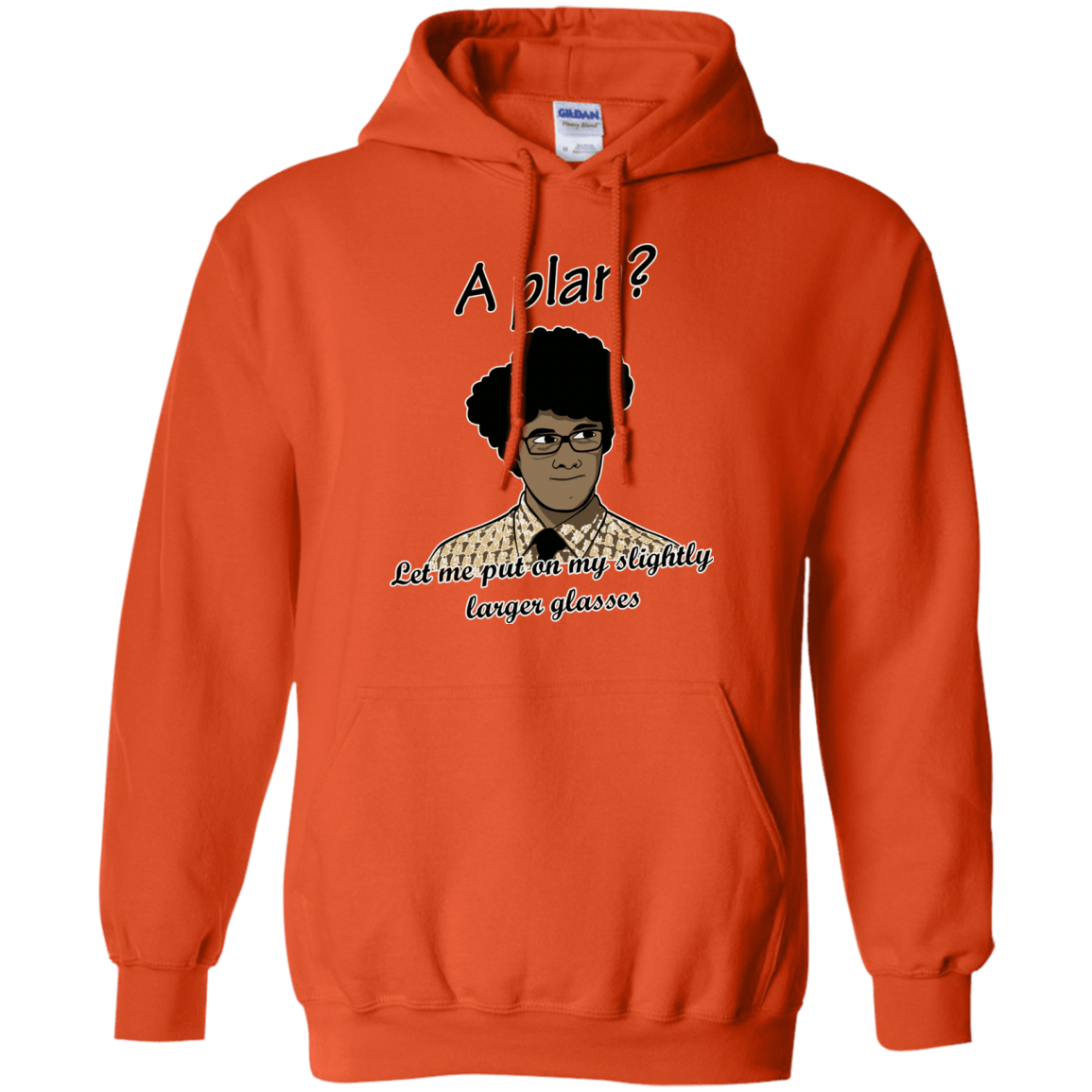 Sweatshirts Orange / Small A Plan Pullover Hoodie