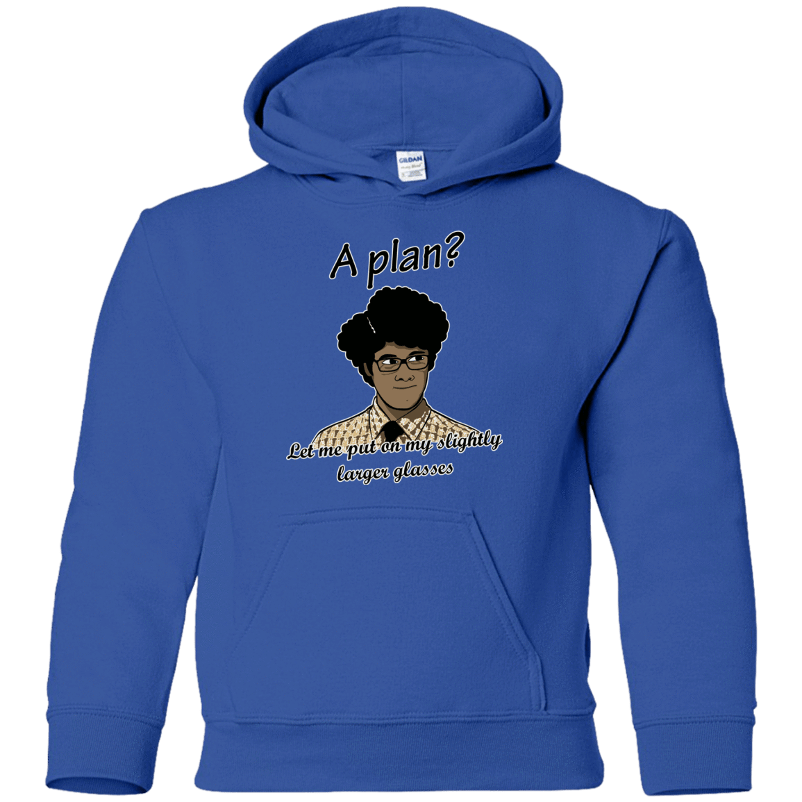Sweatshirts Royal / YS A Plan Youth Hoodie