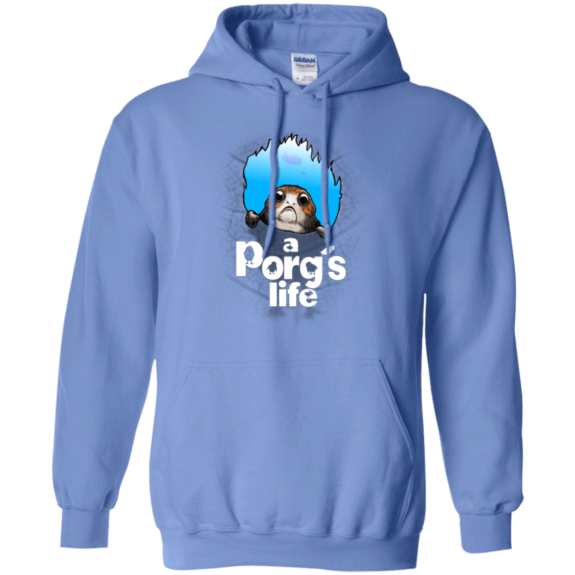 Sweatshirts Carolina Blue / Small A Porgs Life Pullover Hoodie