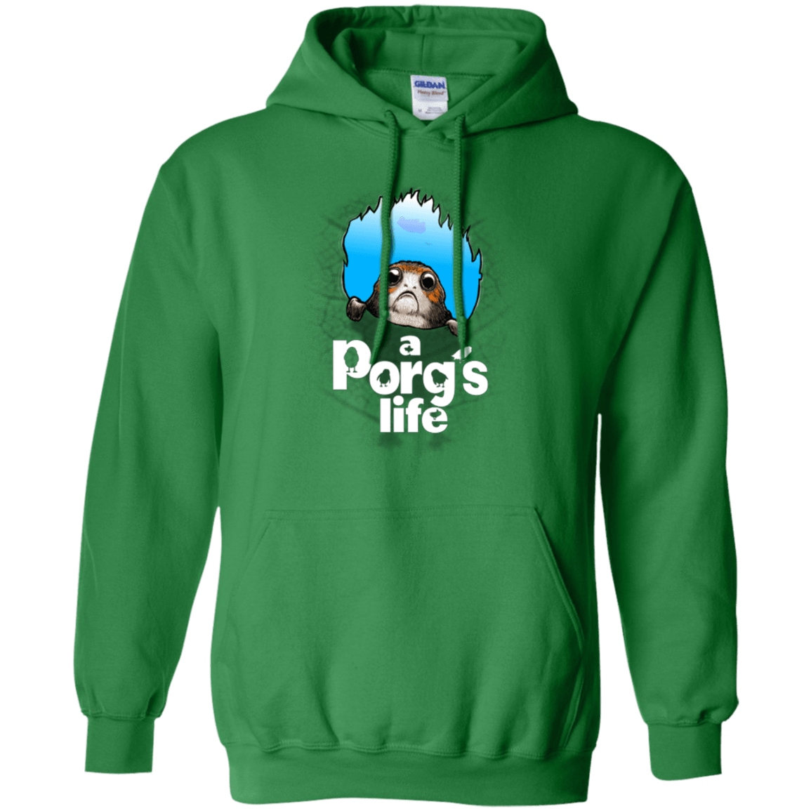 Sweatshirts Irish Green / Small A Porgs Life Pullover Hoodie