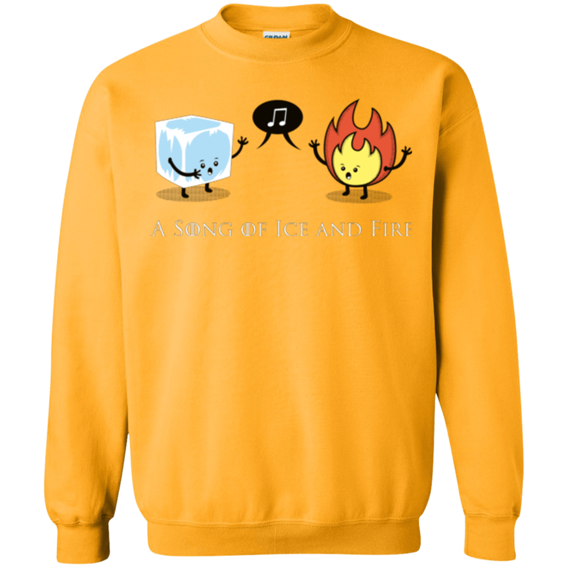 Sweatshirts Gold / Small A Song of Ice and Fire Crewneck Sweatshirt