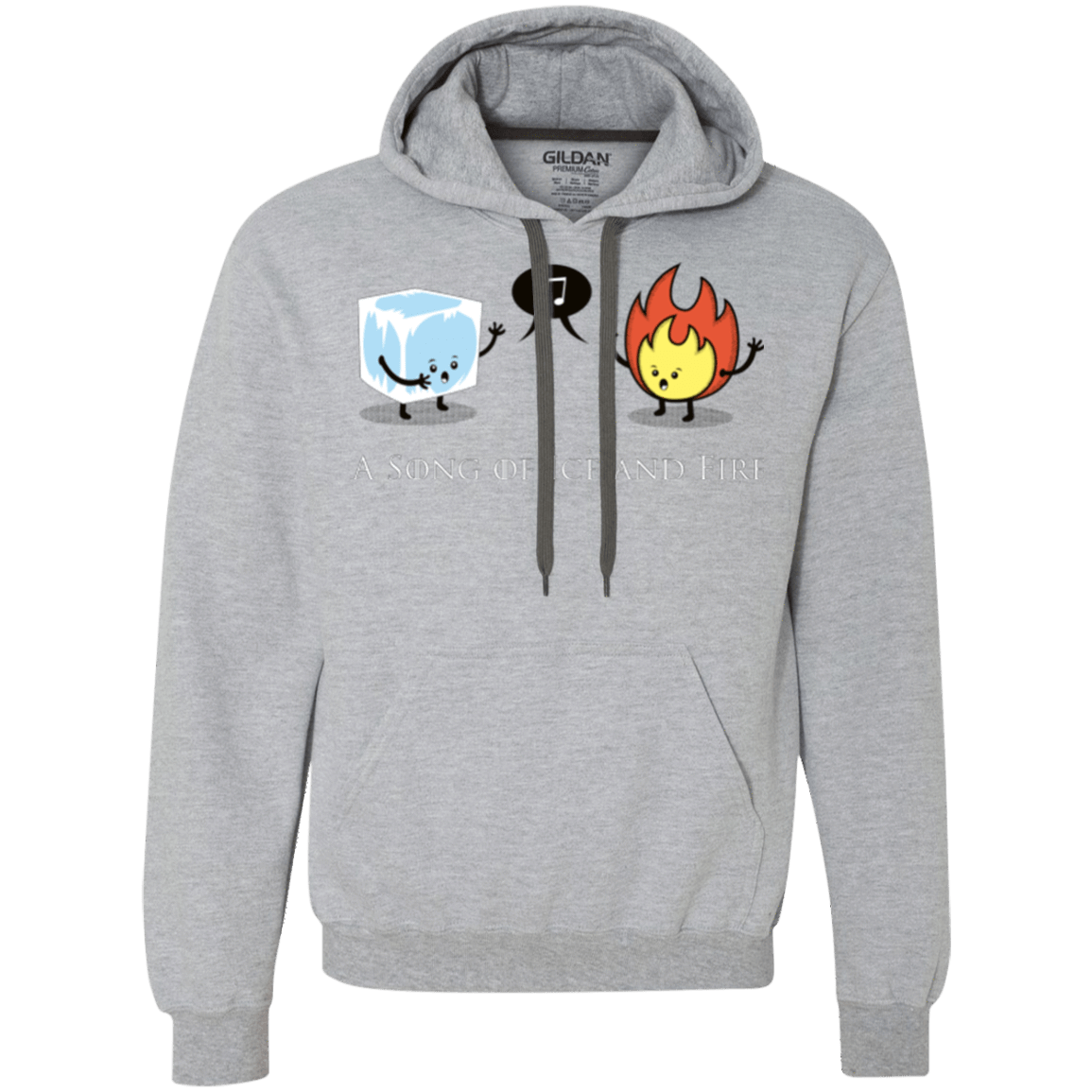 Sweatshirts Sport Grey / Small A Song of Ice and Fire Premium Fleece Hoodie