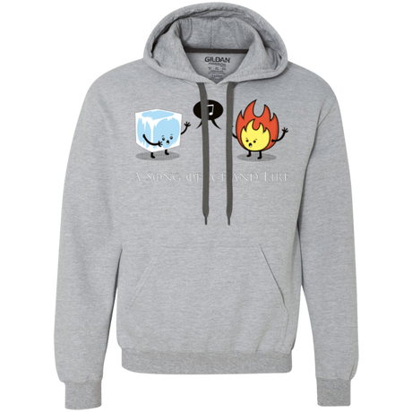 Sweatshirts Sport Grey / Small A Song of Ice and Fire Premium Fleece Hoodie