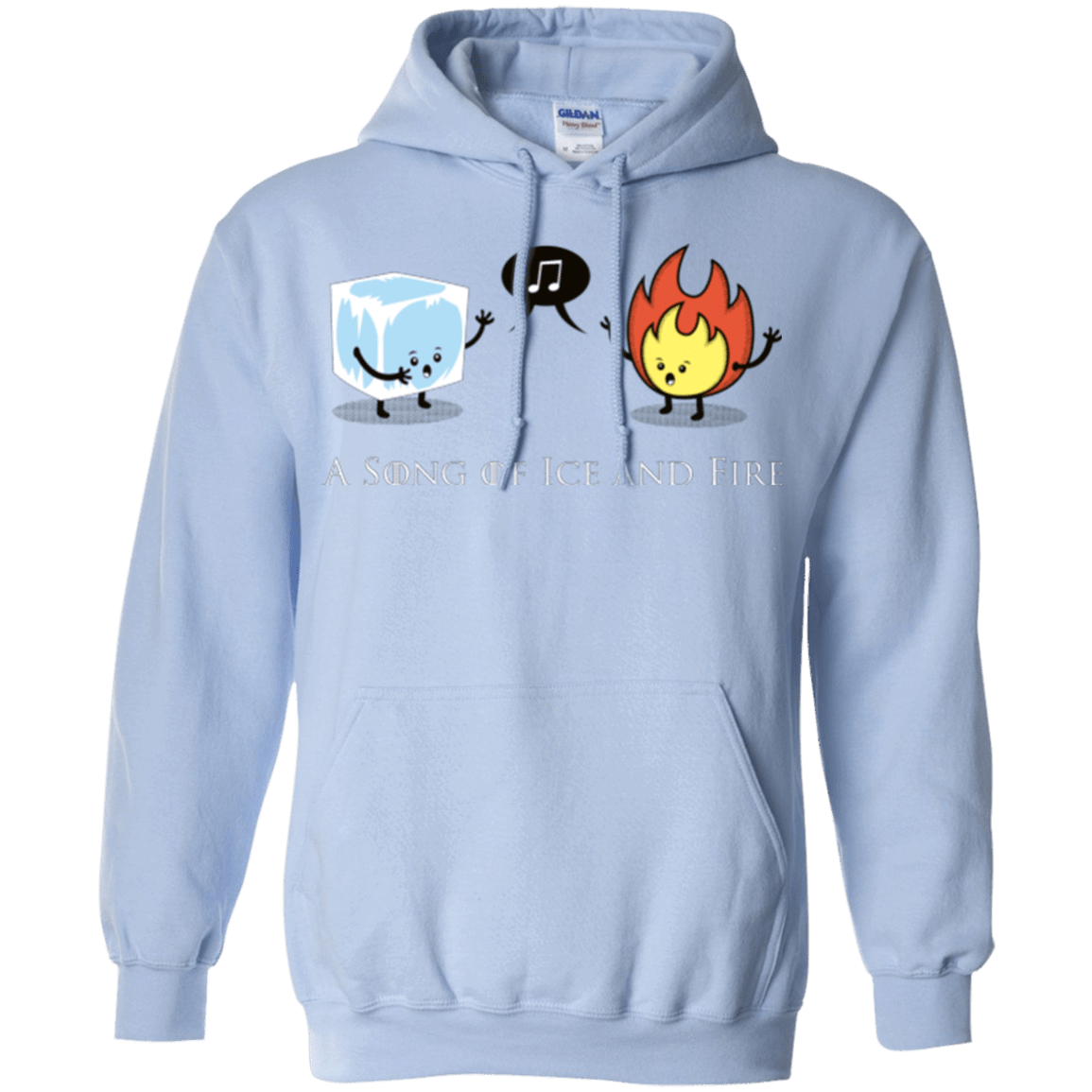 Sweatshirts Light Blue / Small A Song of Ice and Fire Pullover Hoodie