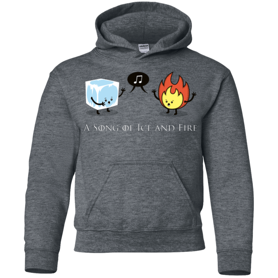 Sweatshirts Dark Heather / YS A Song of Ice and Fire Youth Hoodie