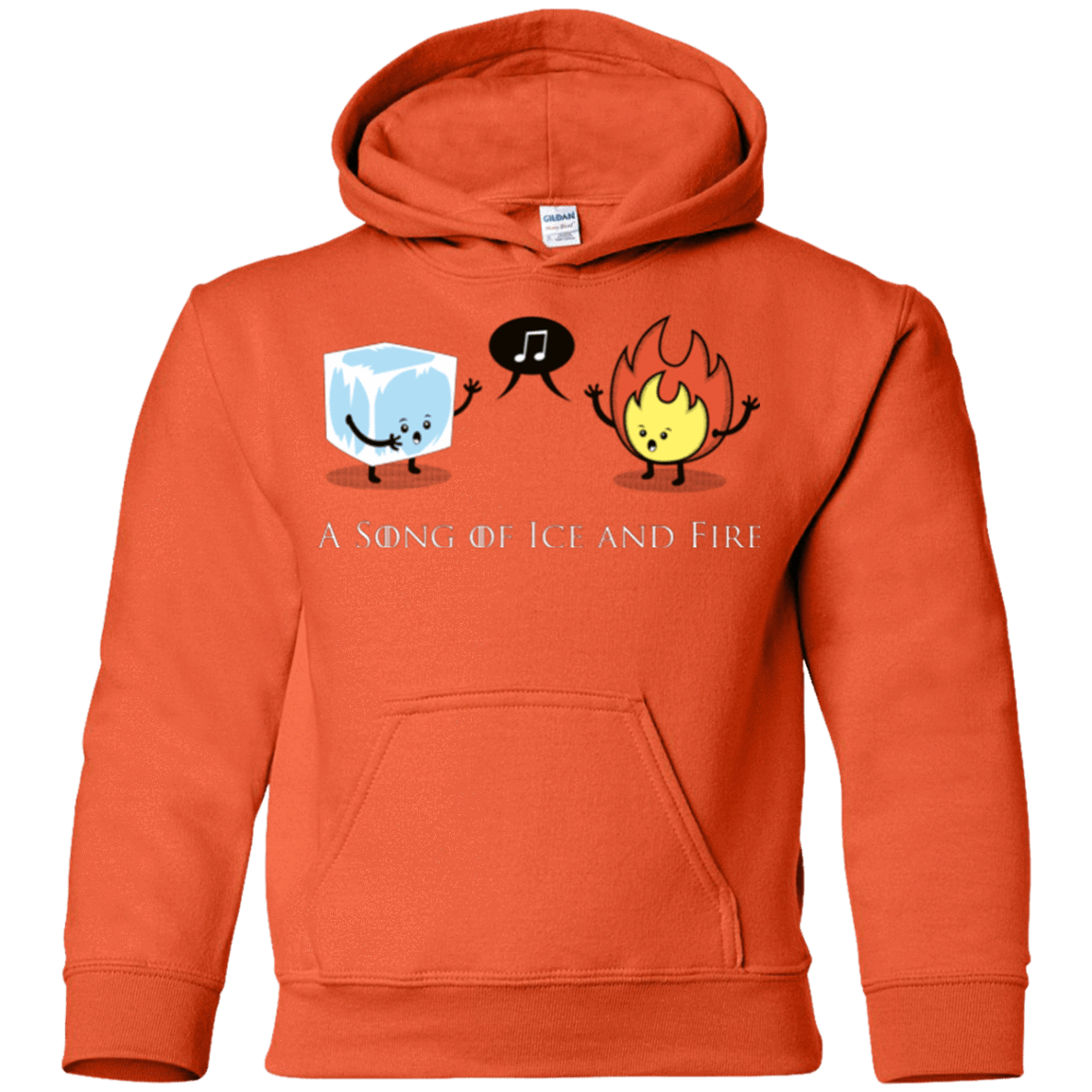 Sweatshirts Orange / YS A Song of Ice and Fire Youth Hoodie
