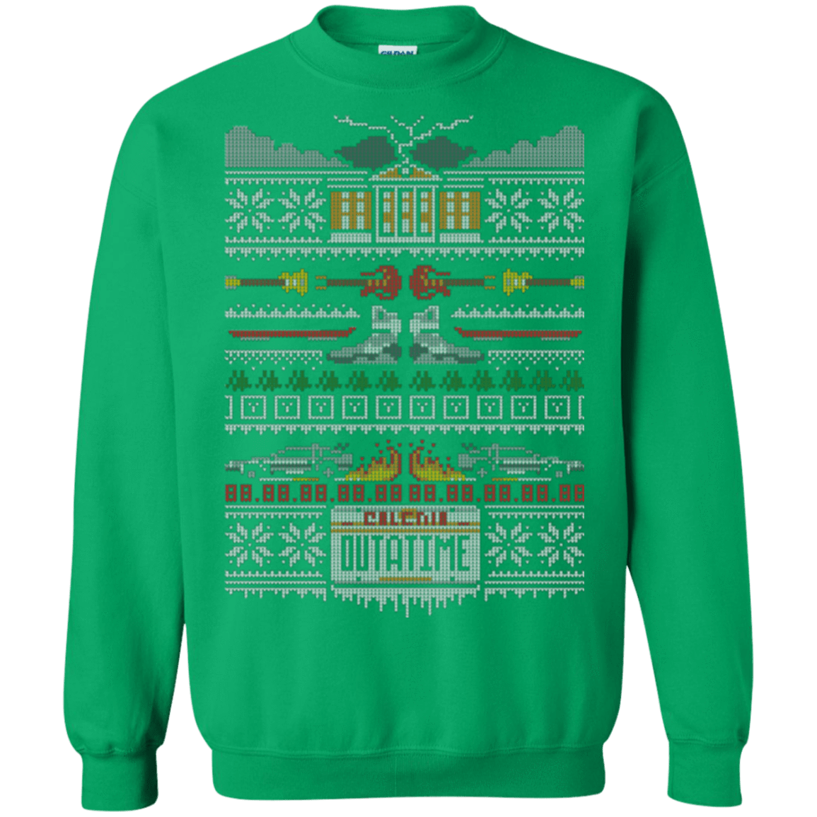 Sweatshirts Irish Green / Small A Stitch in Time Crewneck Sweatshirt