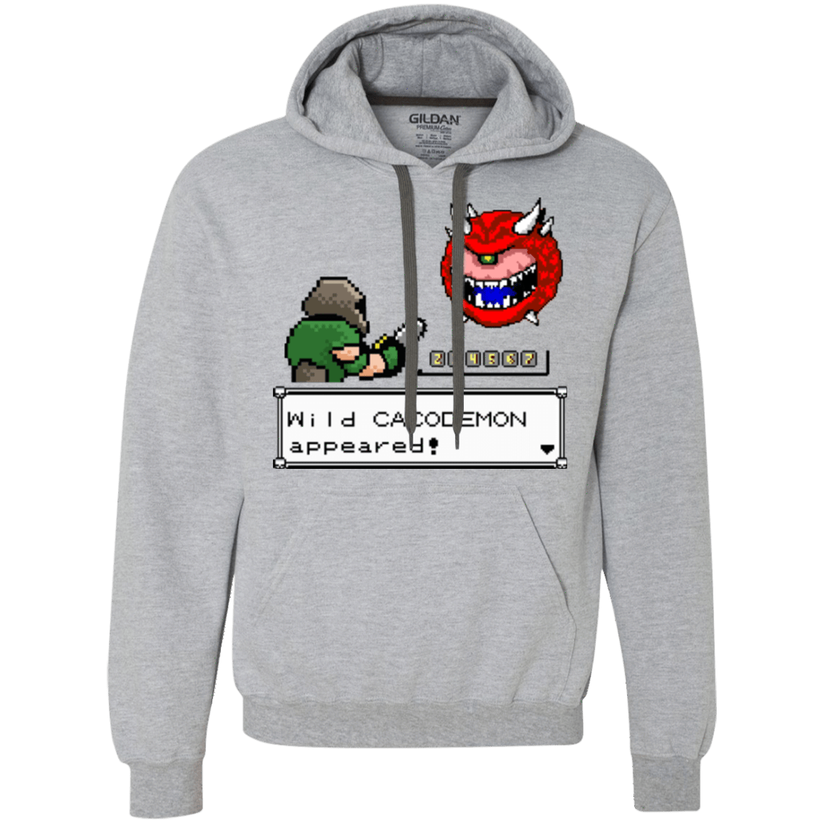 Sweatshirts Sport Grey / Small A Wild Cacodemon Premium Fleece Hoodie