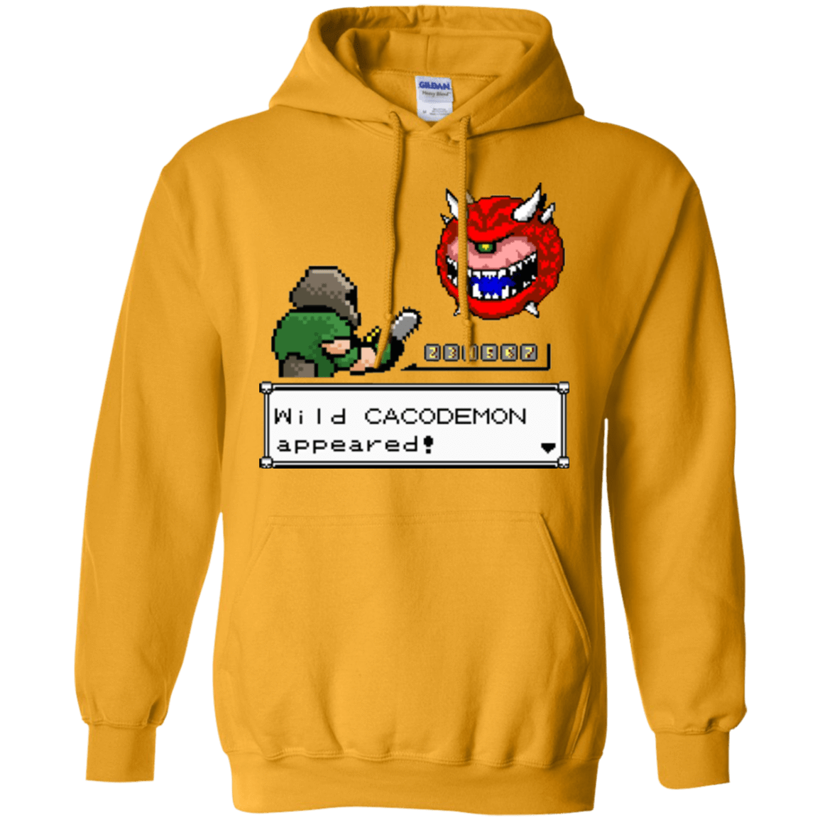 Sweatshirts Gold / Small A Wild Cacodemon Pullover Hoodie