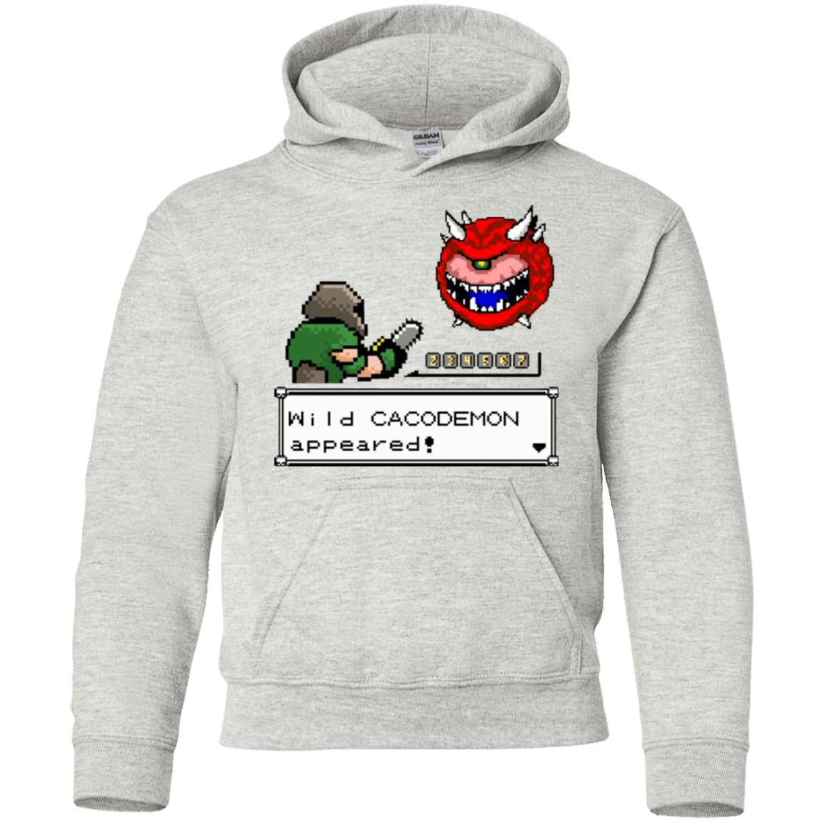Sweatshirts Ash / YS A Wild Cacodemon Youth Hoodie